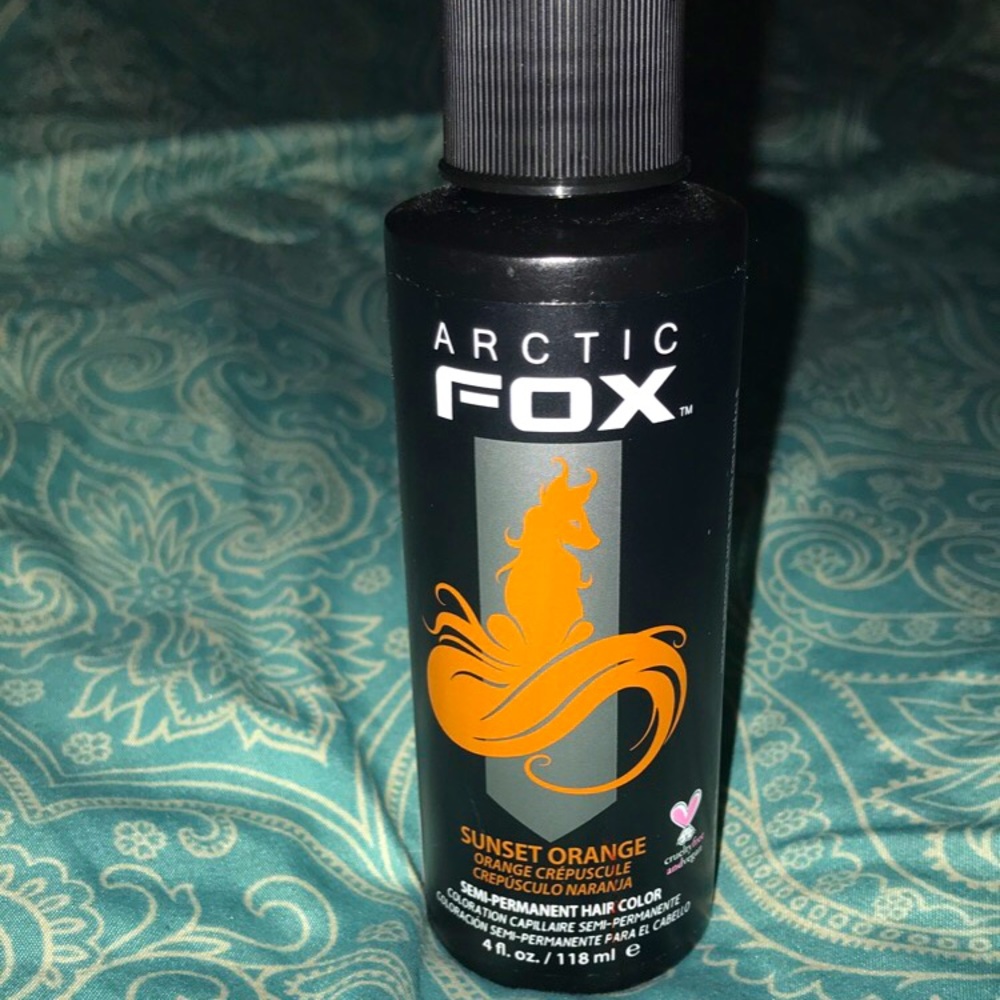 Arctic 🐻‍❄️ Fox 🦊 Hair Dye; 🌞🍊 Sunset Orange